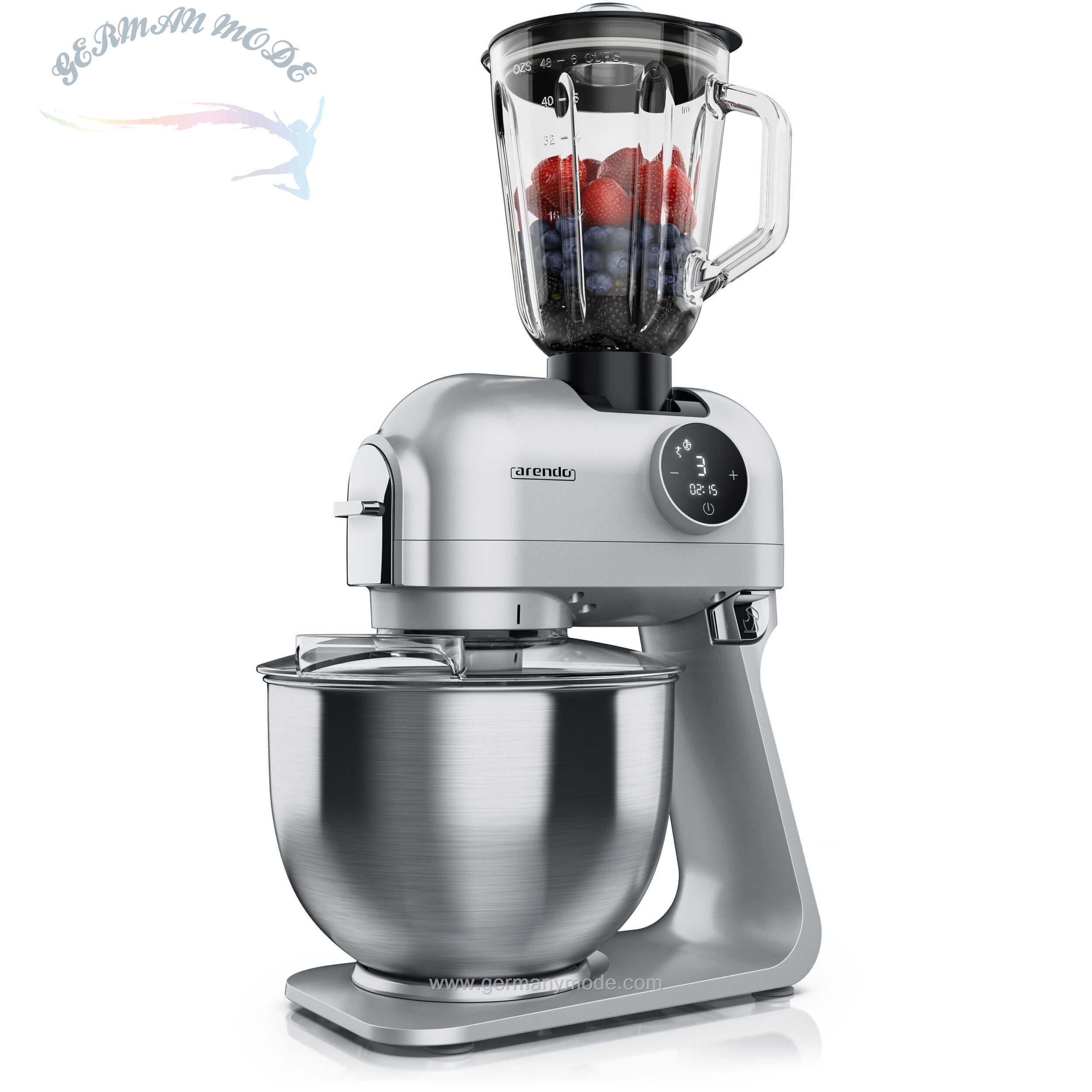 غذا ساز همه کاره آرندو آلمان Arendo Küchenmaschine- 1200 W- Küchenmaschine digital inkl