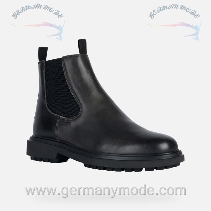 نیم بوت ضد آب مردانه جی اوکس ایتالیا GEOX WASSERDICHTE SCHUHE Faloria Abx Herr Schwarz