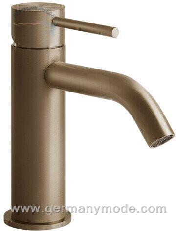 شیر مخلوط روشویی پایه کوتاه جسی Gessi 316 Flessa 54002 warm bronze gebürstet 54002726