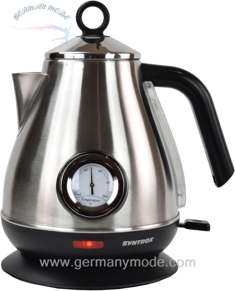 کتری برقی سینتروکس آلمان Syntrox Germany Küchenchef WK 2200W 1 7T Inox MAR