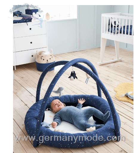 تشک پارک بازی و فعالیت نوزاد ورت فرانسه Vertbaudet Baby Activity-Decke mit Spielbögen Polarstern - mehrfarbig