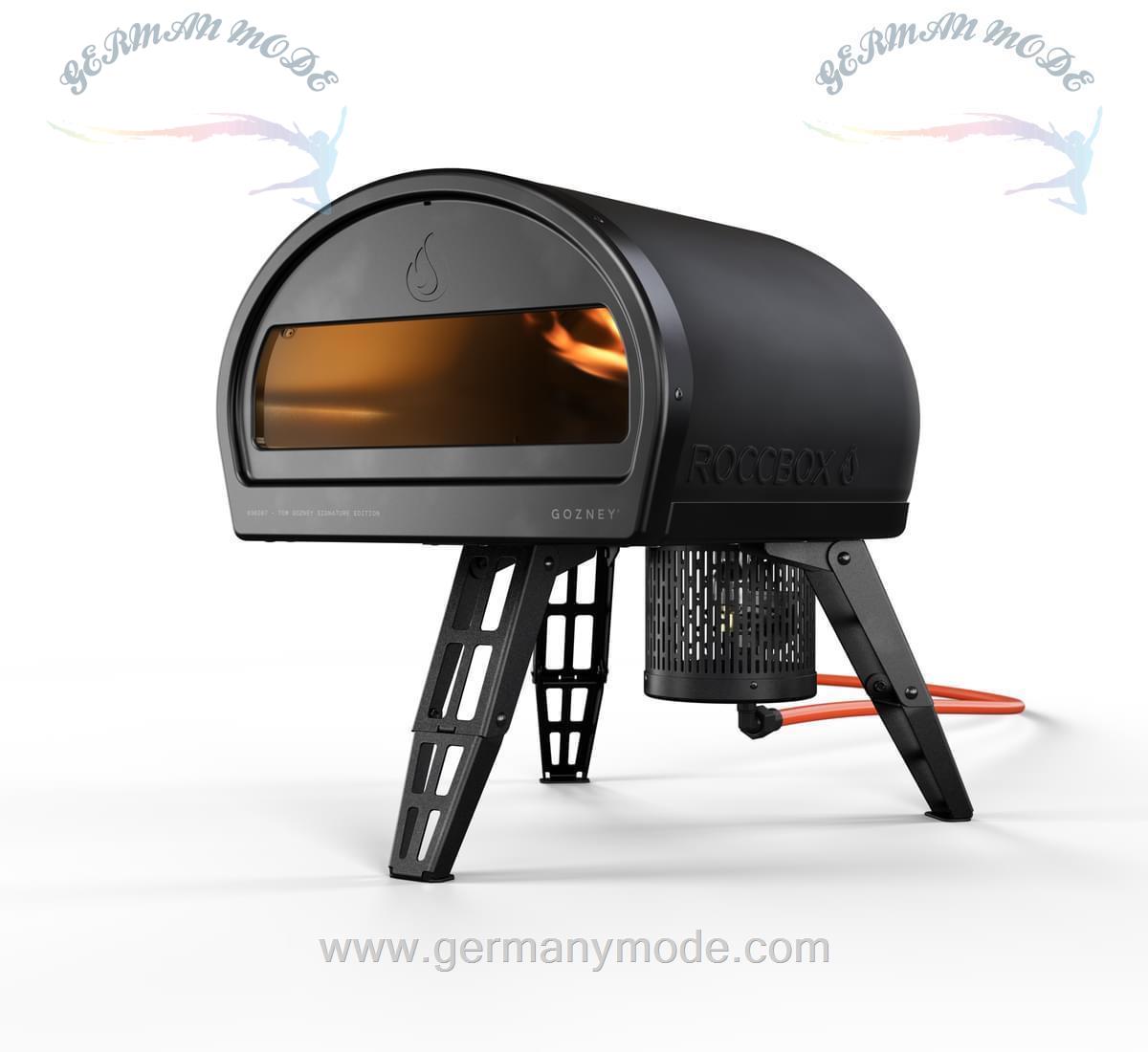 فر پیتزا گازی خانگی گوزنی Gozney° Roccbox Gas Pizzaofen Schwarz