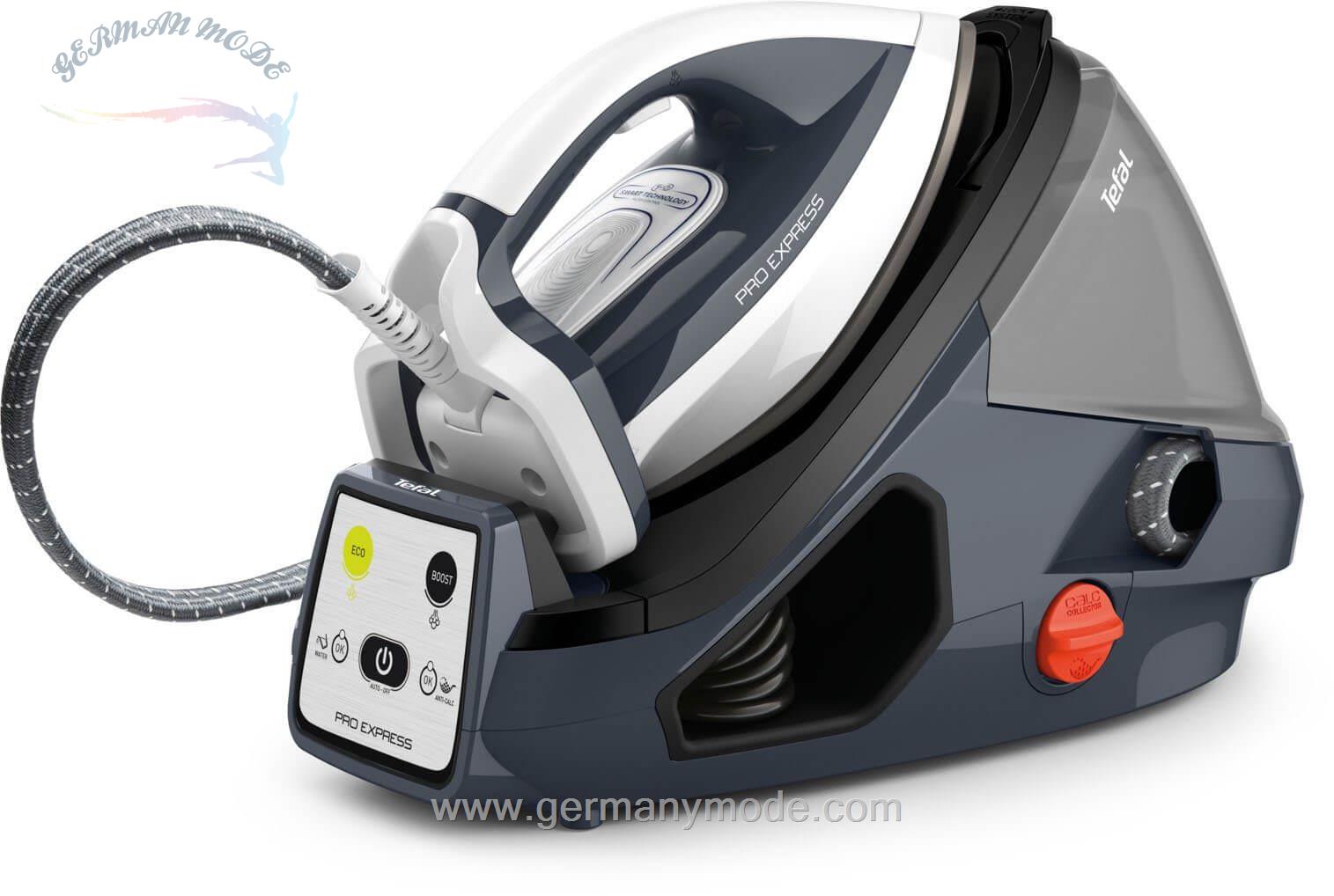 اتو بخار مخزن دار تفال فرانسه Tefal Dampfbügelstation GV7832 Pro Express-, 1600 ml Wassertank