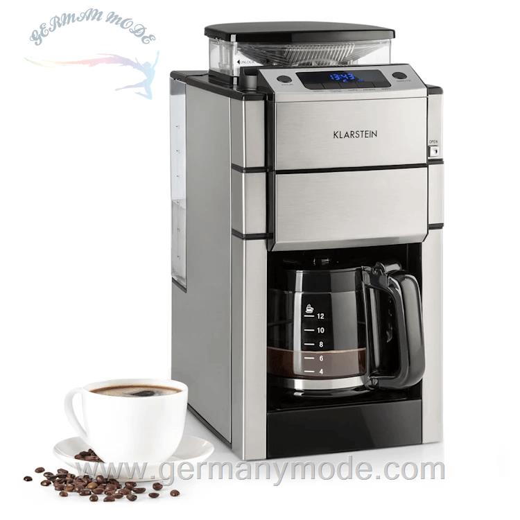 قهوه ساز آسیاب قهوه کلارشتاین آلمان Klarstein Aromatica X Kaffeemaschine 22 cm