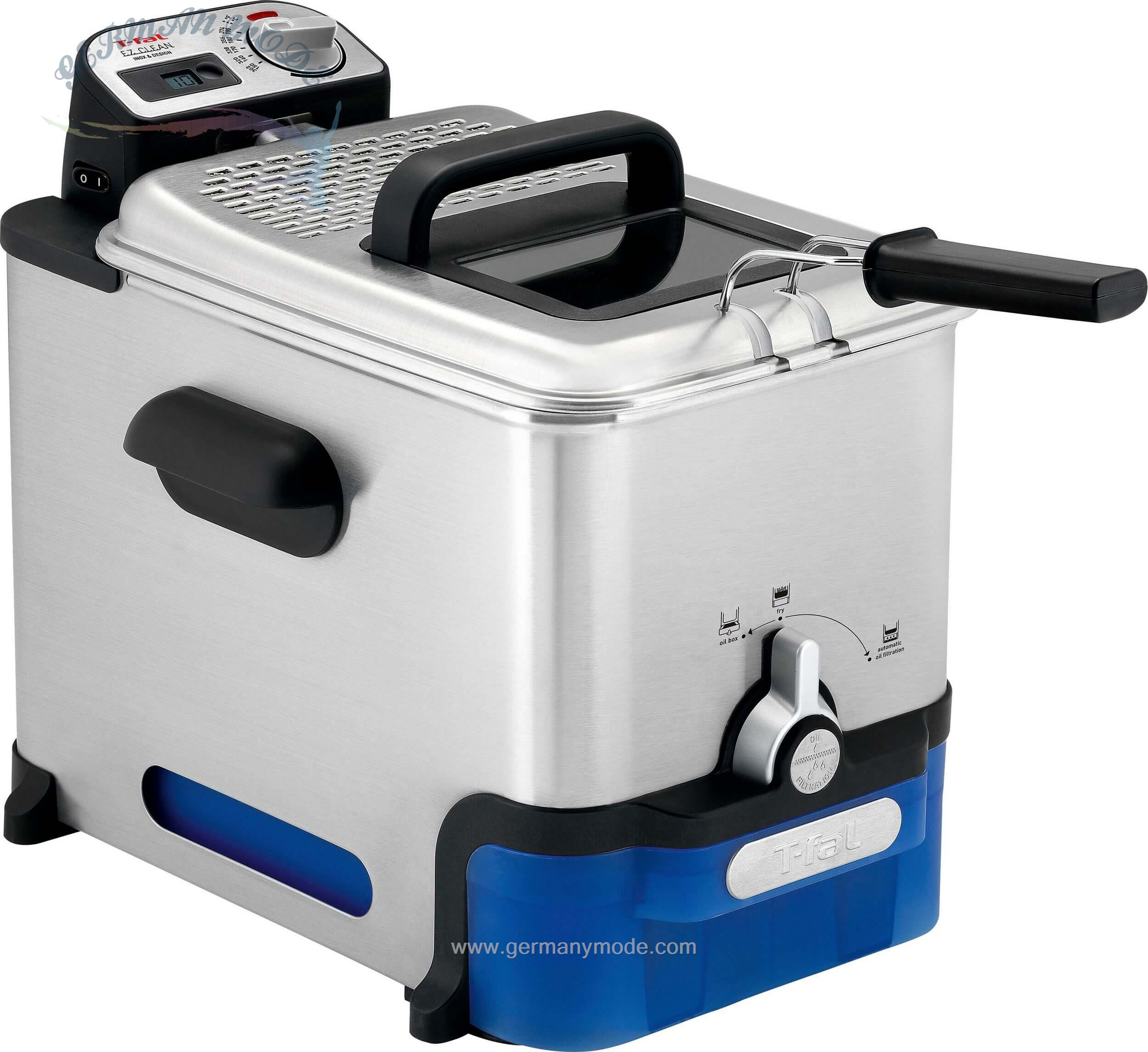 سرخ کن تفال فرانسه Tefal Kaltzonenfritteuse FR8040 Oleoclean Pro Inox Design