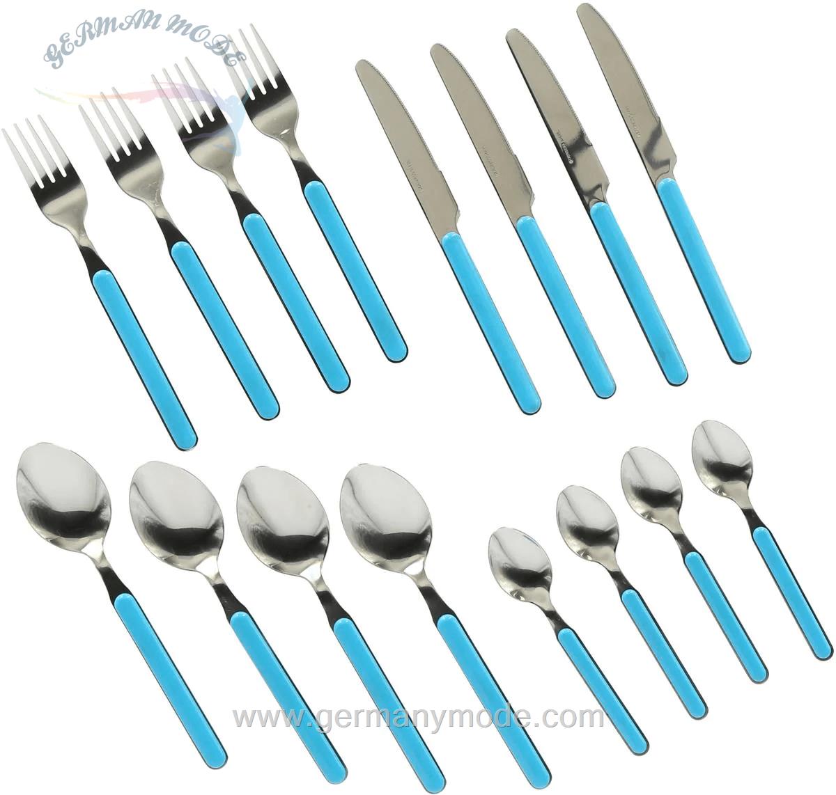 سرویس قاشق چنگال 16پارچه برونر Brunner Delice 16-tlg- blau