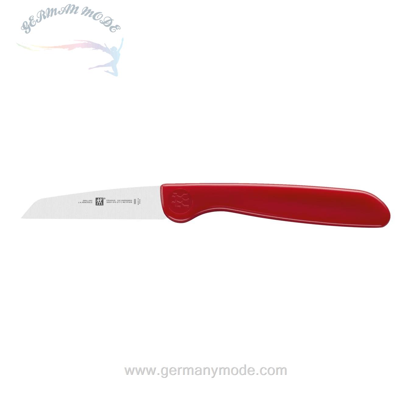 چاقو میوه خوری ۷ سانت زولینگ آلمان ZWILLING TWIN GRIP GEMÜSEMESSER 7 CM-ROT