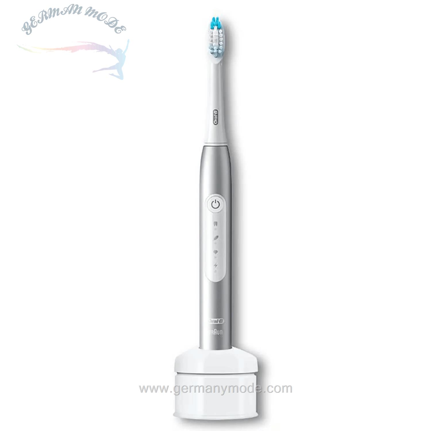 مسواک برقی اورال بی آمریکا Oral-B Pulsonic Slim Luxe 4000 Elektrische Schallzahnbürste, platinum
