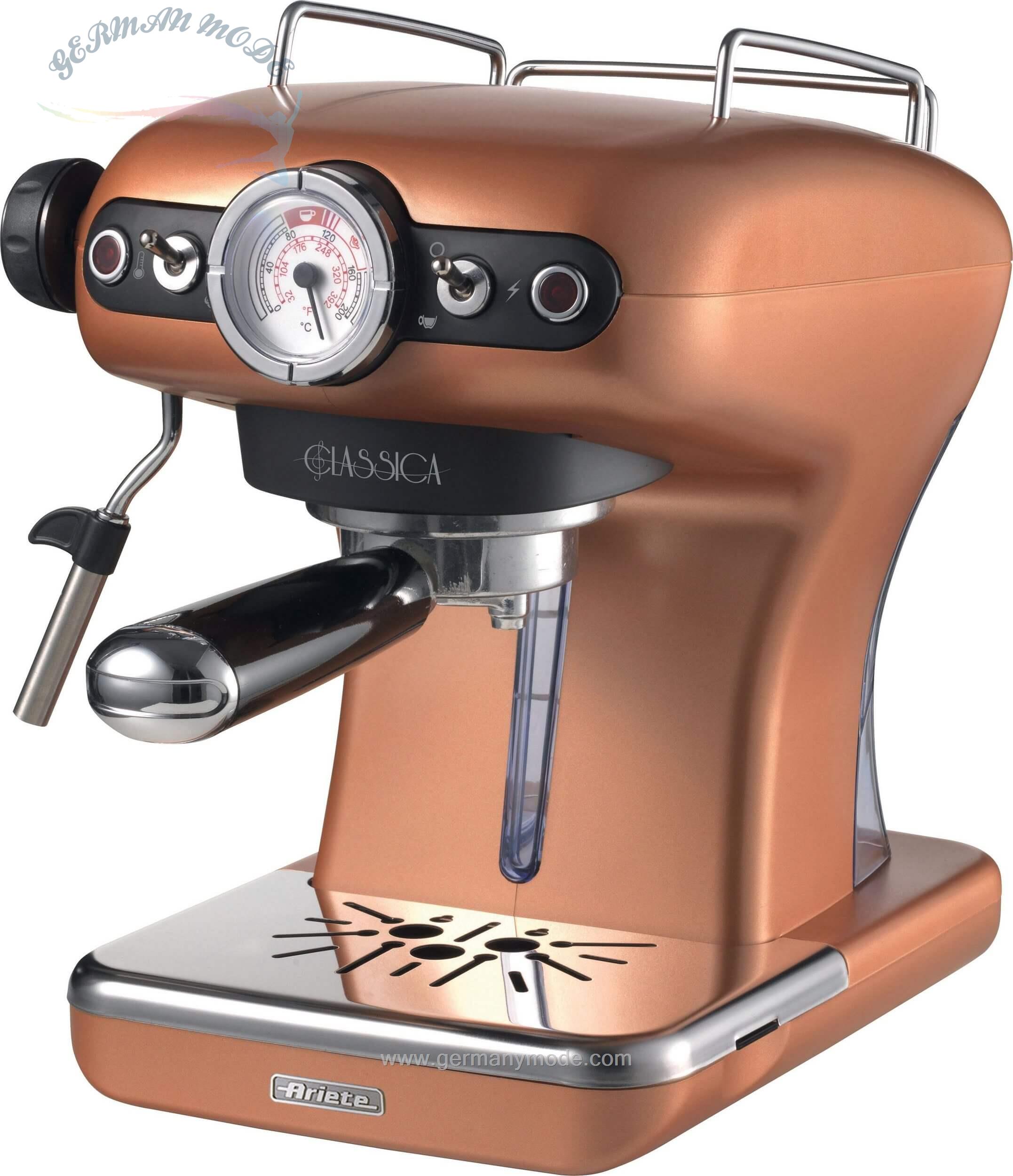 اسپرسو ساز پورتافیلتر آریته ایتالیا Ariete Espresso Vintage Copper