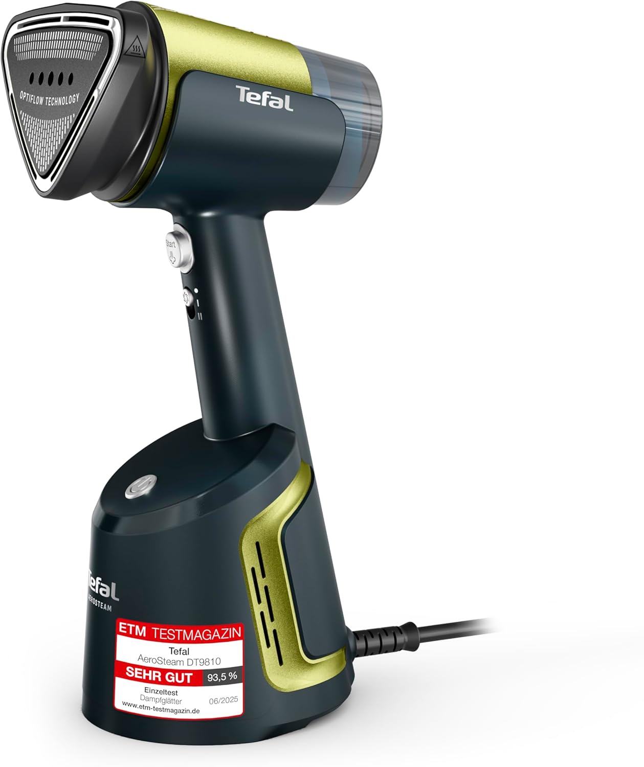 اتو بخارگر تفال فرانسه Tefal DT9810F0 مدل Aero کف سرامیکی، خروجی بخار 20 گرم در دقیقه، مخزن آب 100 میلی‌لیتر