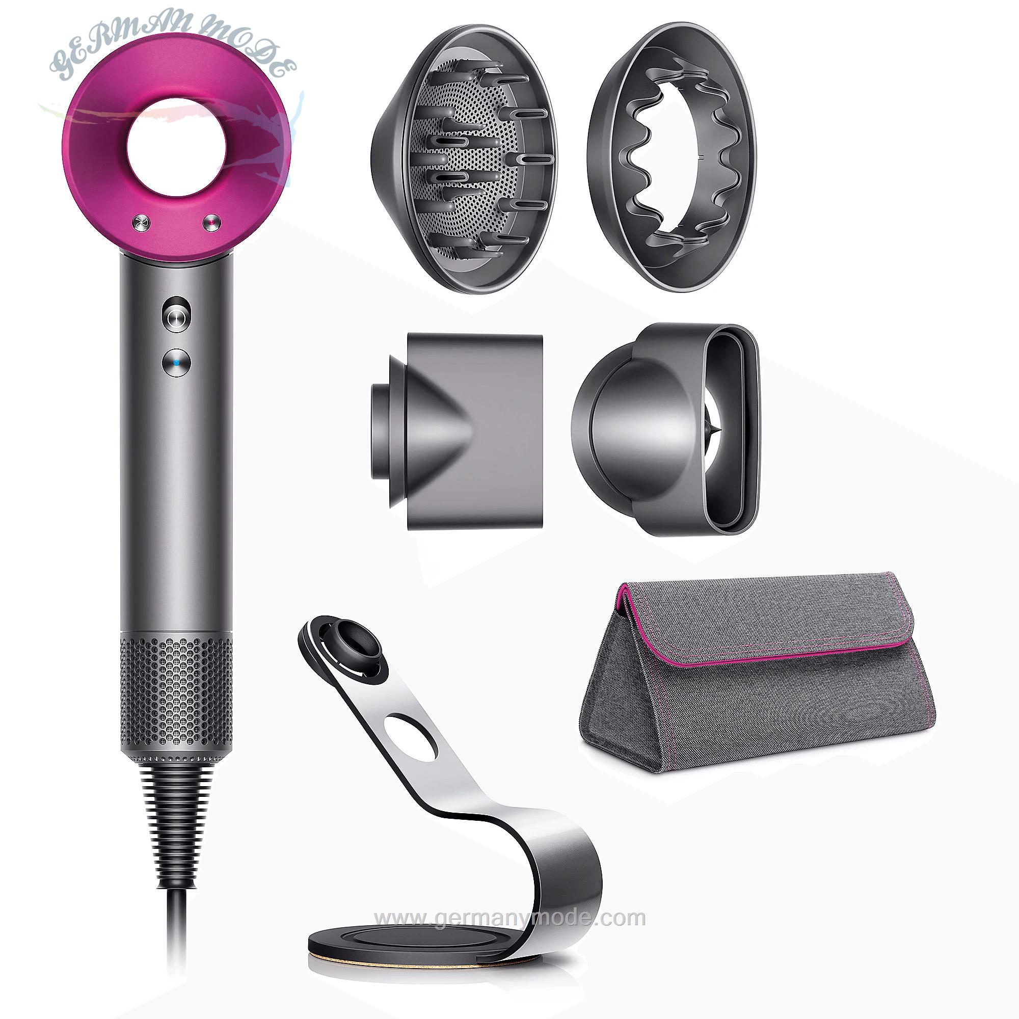 سشوار دایسون انگلستان Dyson Supersonic Haartrockner Fuchsia/Anthrazit