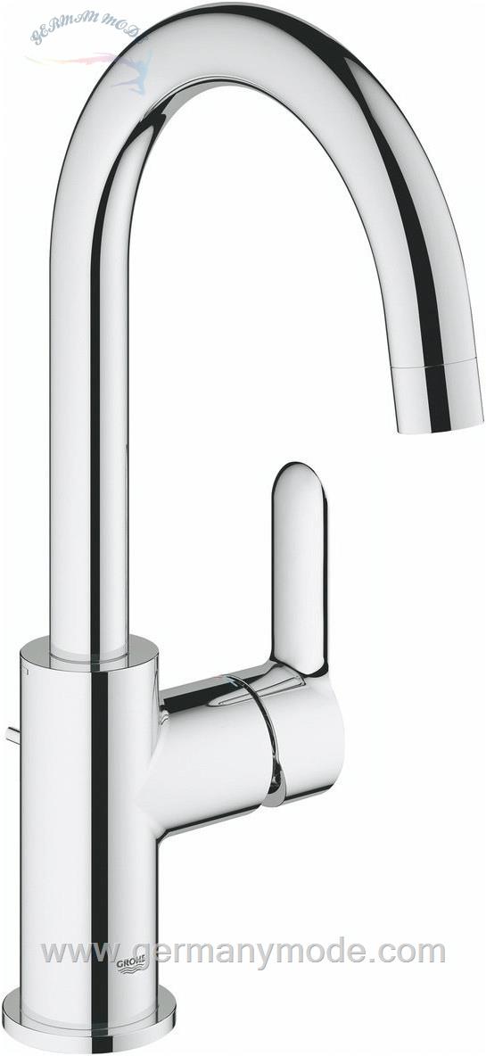 شیر مخلوط روشویی پایه بلند گروهه آلمان GROHE BauEdge Einhand Waschtischbatterie DN15 L Size 23760000