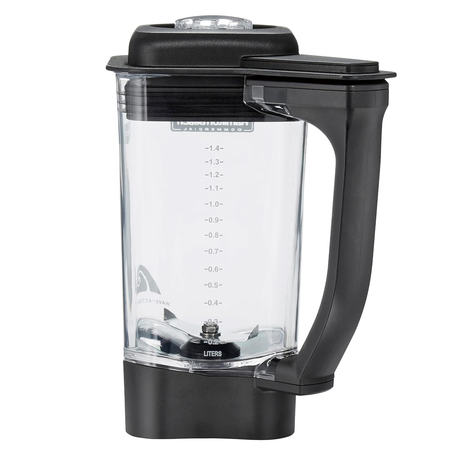 پارچ مخلوط کن همیلتون آمریکا Commercial® Rio®/Tango®/EXPEDITOR™ مخلوط کن 1.4 لیتری بدون کوپلی استر BPA، 6126-455-CE