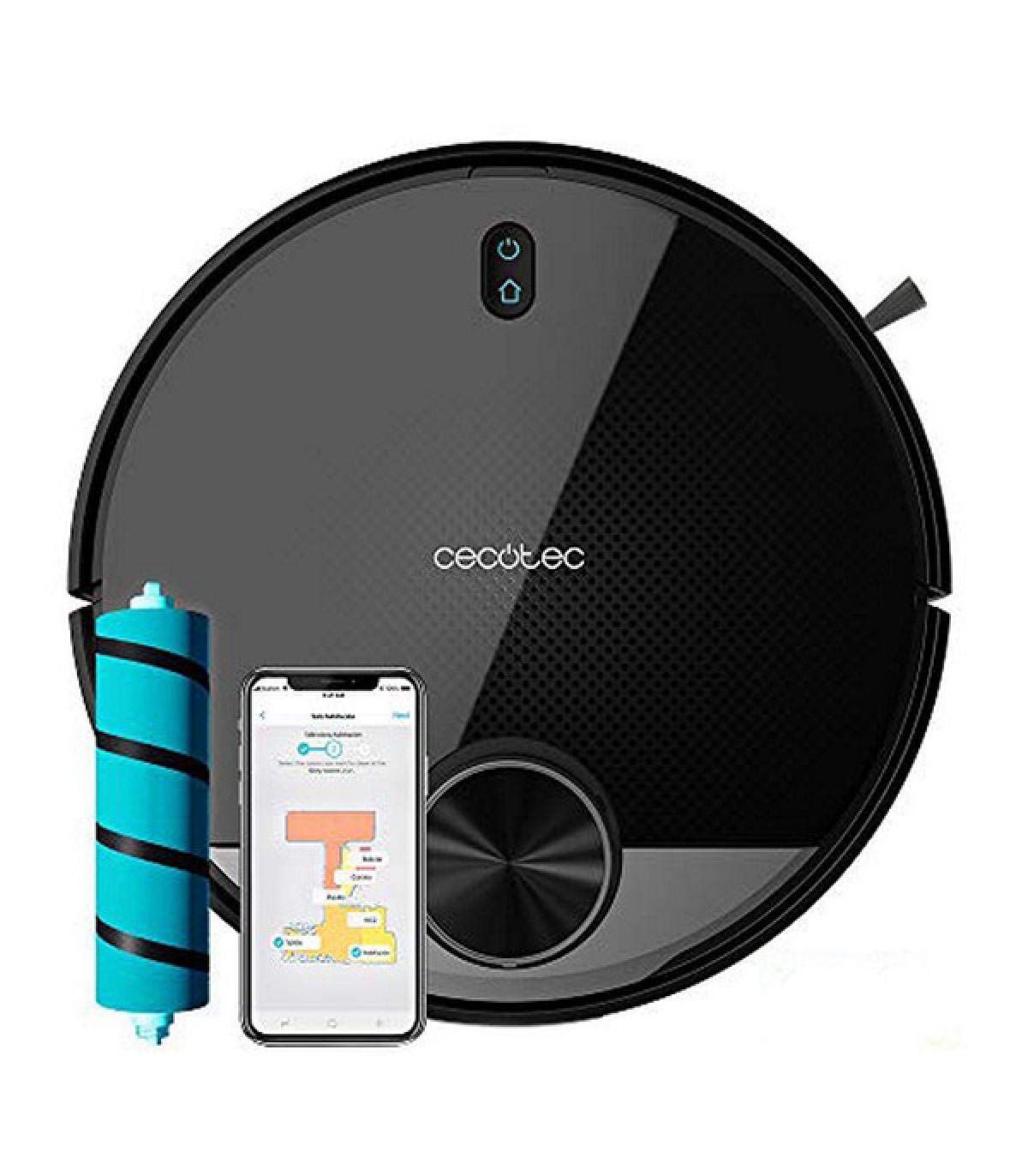 جارو رباتیک تی کش سکوتک اسپانیا Cecotec Conga 3390 پاسکال ۲۳۰۰، فناوری لیزر، جارو و تی کشیدن همزمان