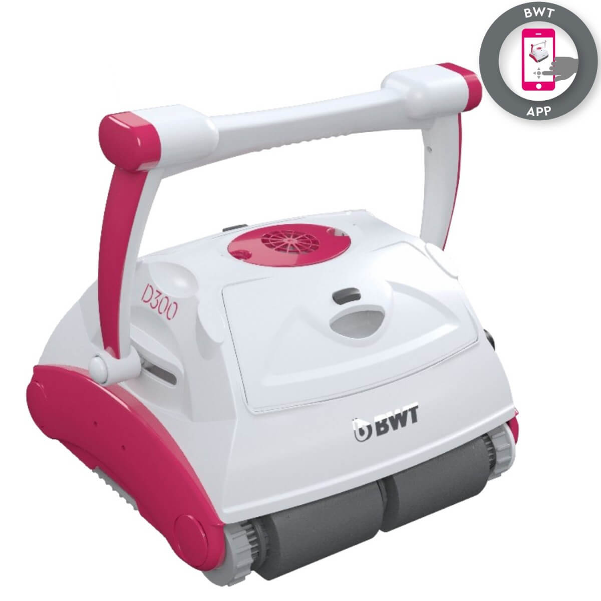 جارو رباتیک استخری بی دبیلو تی Poolroboter BWT D300 - Boden- und Wandreinigung mit APP-Steuerung