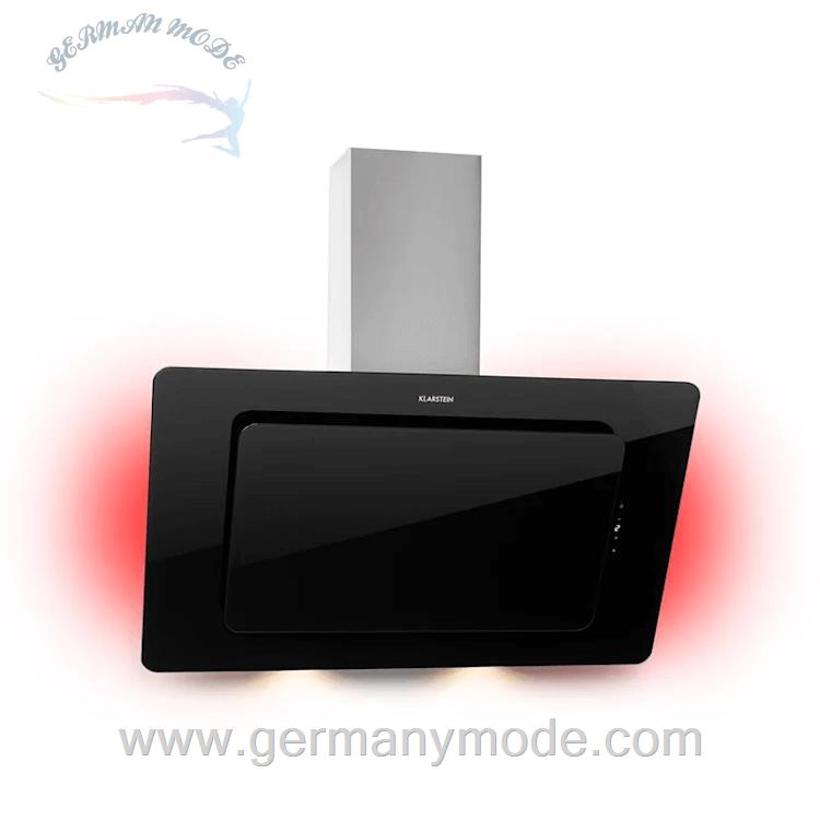هود آشپزخانه کلارشتاین آلمان Klarstein Helena 90 Dunstabzugshaube Schwarz 90cm