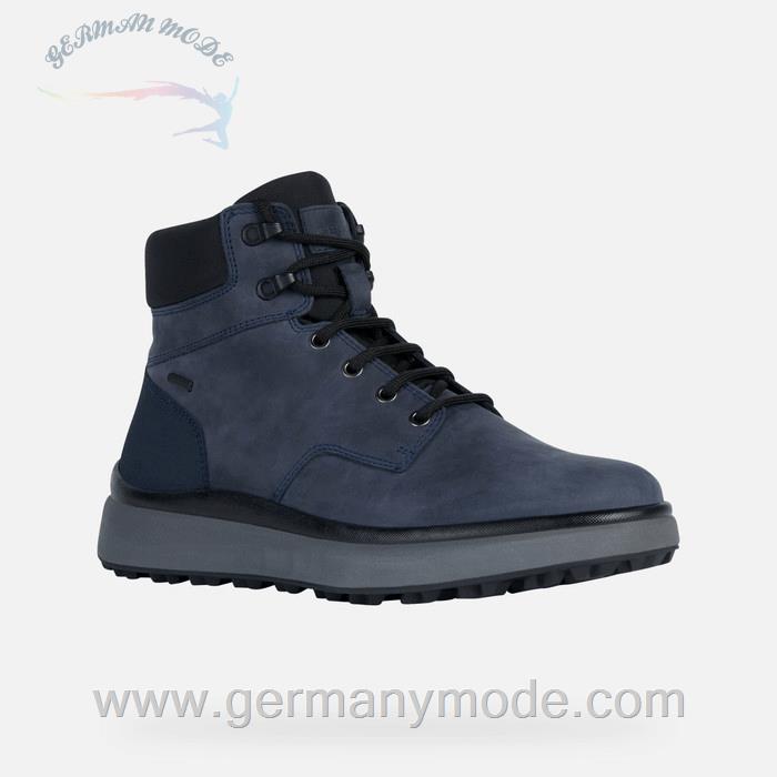 نیم بوت ضد آب مردانه جی اوکس ایتالیا GEOX WASSERDICHT WANDERSCHUHE Granito + Grip Abx Herr Marineblau