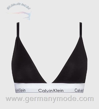 سوتین کلوین کلین آمریکا Calvin Klein Triangel BH Modern Cotton Black 000QF5650E001