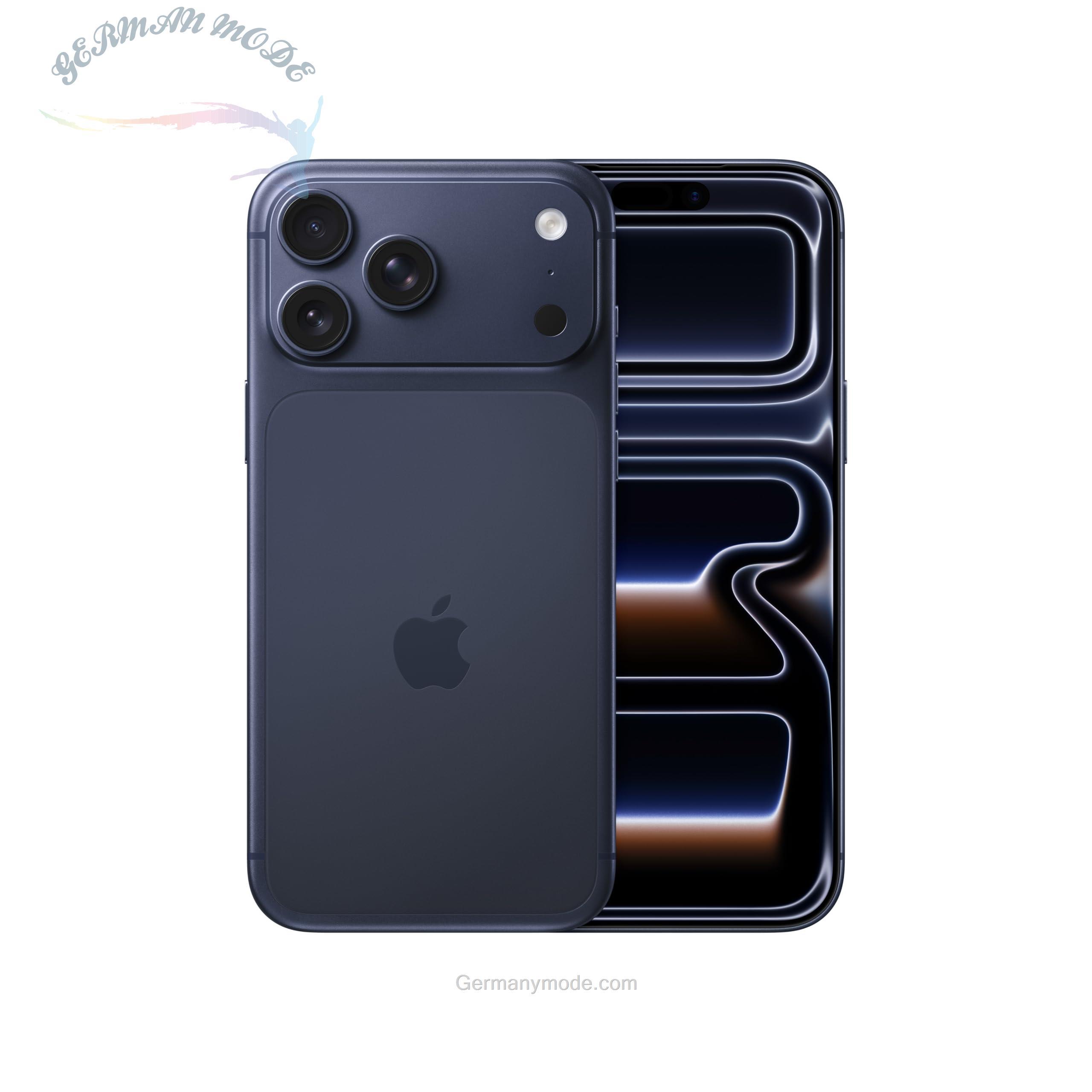 موبایل آیفون ۱۷ پرو مکس اپل ۵۱۲ گیگابایت قابلیت ارتقاء، تراشه A19 Pro بهترین عمر باتری تاکنون در آیفون سورمه ای Apple iPhone 17 Pro Max 512 GB