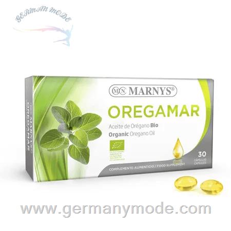 مکمل روغن پونه کوهی بهبود دهنده گوارش مارنیس اسپانیا MARNYS Oregamar 30 capsules MN467