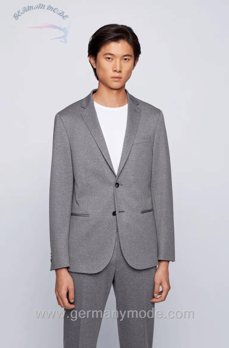 کت تک مردانه هوگو باس آلمان Hugo Boss Norwin4-J Grau (hbeu50450433041)