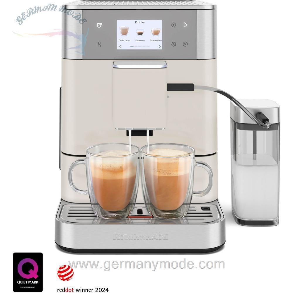 اسپرسو ساز قهوه ساز تمام اتوماتیک کیچن اید آمریکا KitchenAid KF7 Porcelain White 5KES8557EPL قهوه ساز قهوه ساز