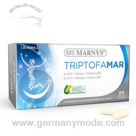 کپسول مکمل تریپتوفان بادرنجبویه نشاط آور خواب آور مارنیس اسپانیا MARNYS Triptofamar MN481