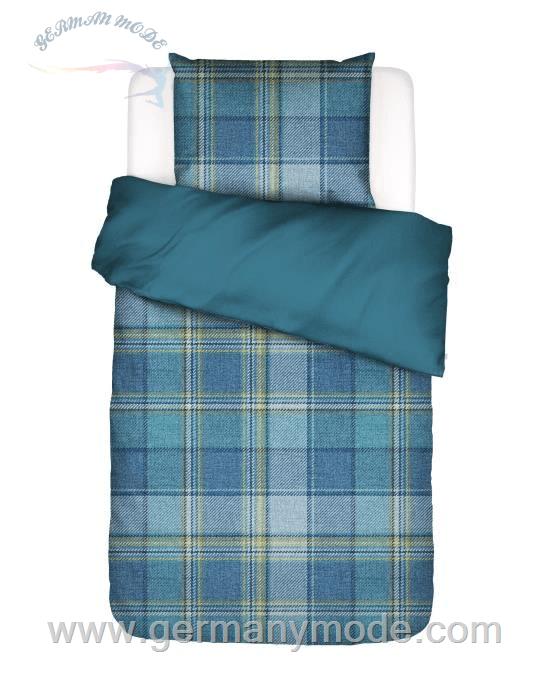 رو تختی اسنزا هلند ESSENZA Beau Blau Bettwäsche