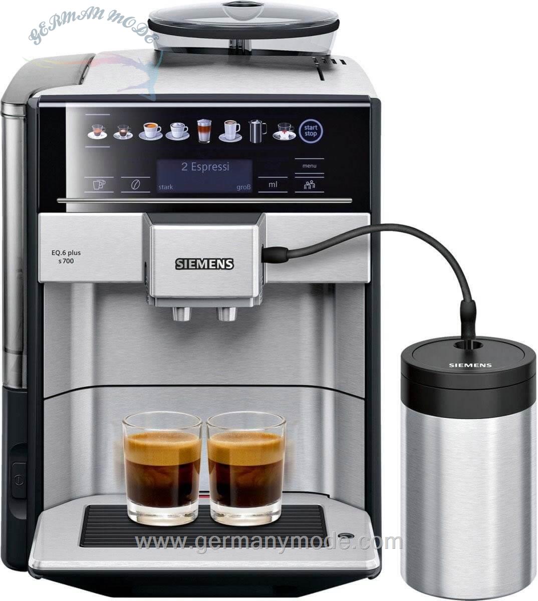 اسپرسو ساز زیمنس آلمان SIEMENS Kaffeevollautomat EQ.6 plus s700 TE657M03DE