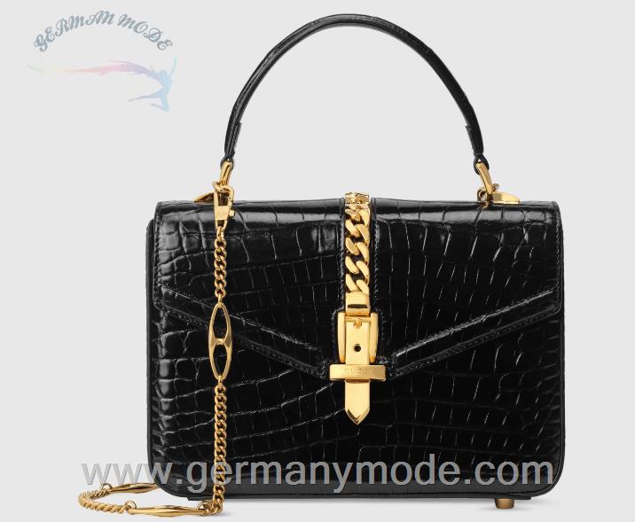 کیف مجلسی زنانه گوچی ایتالیا GUCCI Sylvie 1969 Mini-Henkeltasche 589479 EV40G 1000