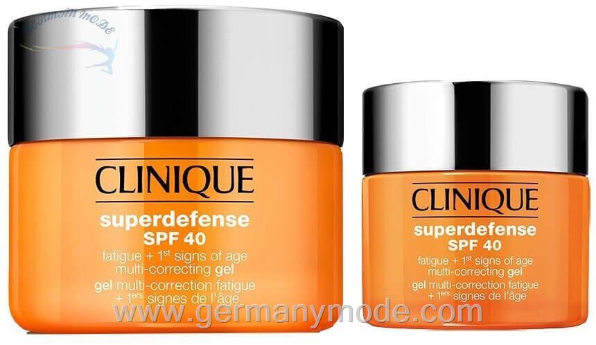 ست مراقبتی ژل ضد آفتاب جوانساز کلینیک آمریکا Clinique Superdefense SPF40 Home away Set
