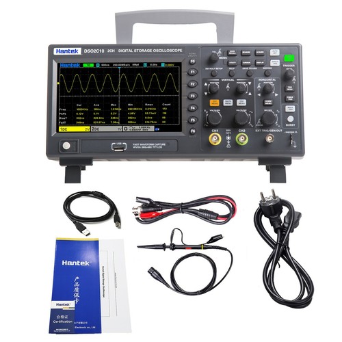 خرید از ایبی - اسیلوسکوپ دیجیتال Hantek سری DSO2000 2CH+1CH 1GSa/s 100/150MHz 25MHz AWG