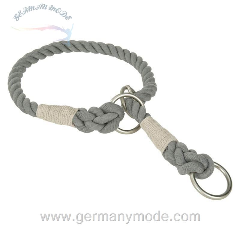قلاده سگ نچرال گود آلمان Naturally Good Tau-Halsband Grau S