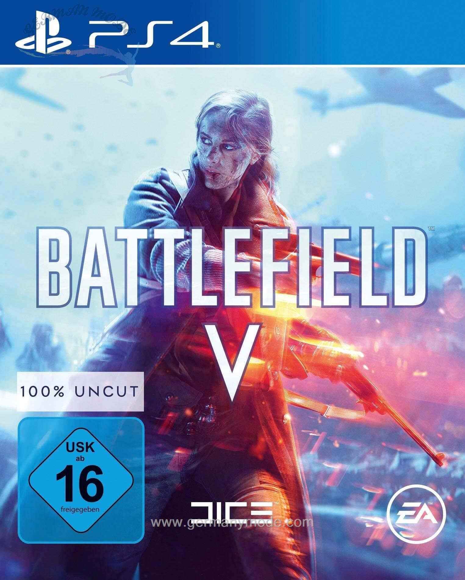 سی دی بازی پلی استیشن Battlefield V