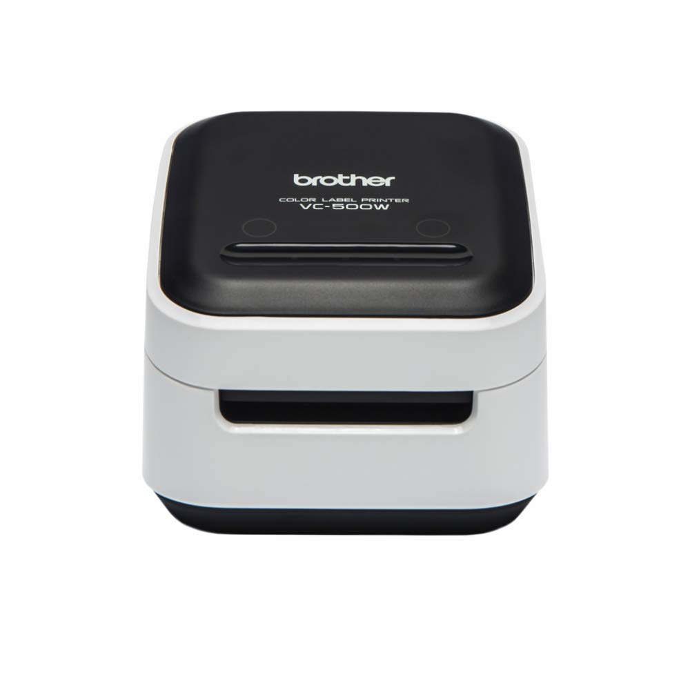 خرید از آمازون - چاپگر برچسب رنگی Brother VC-500W (برای طرح‌بندی یا عکس‌های سفارشی، برای رول‌های لیبل CZ 9، 12، 19، 25 و 50 میلی‌متری) تک
