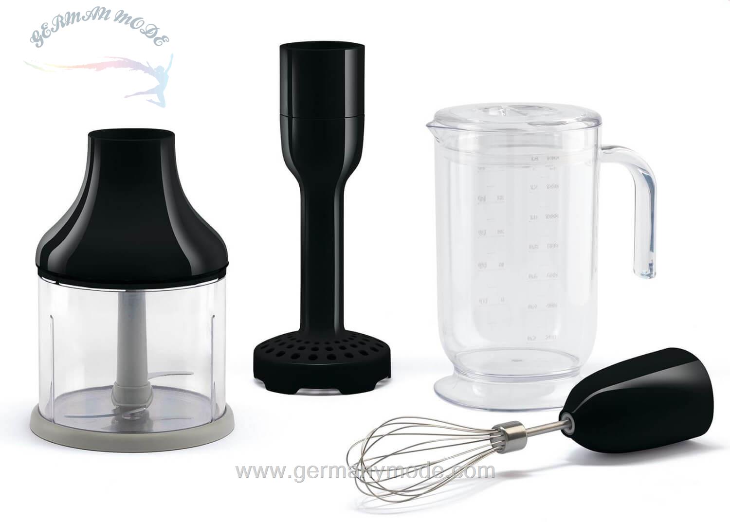 لوازم جانبی گوشت کوب برقی اسمگ ایتالیا Smeg Zubehör-Set HBAC01BL schwarz