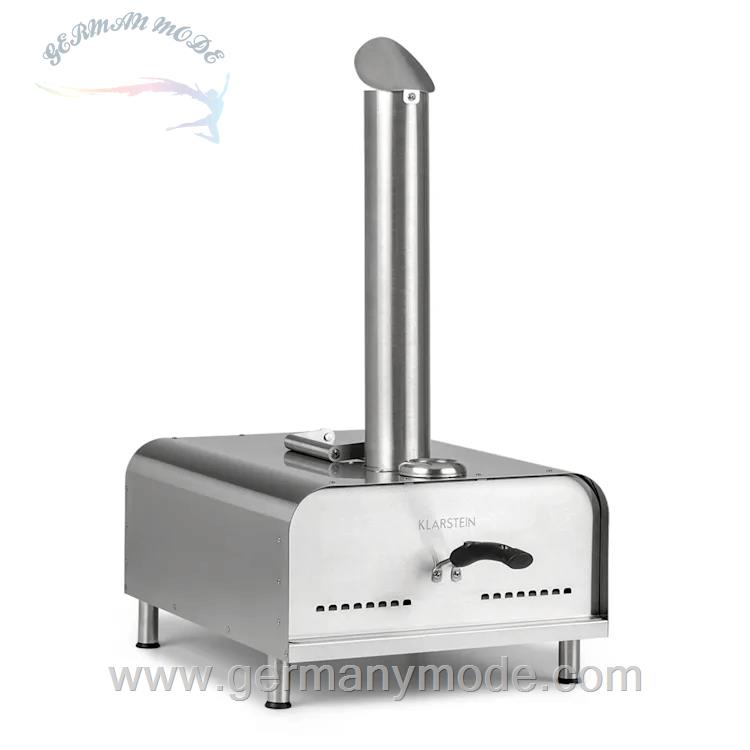 فر پیتزا چوب سوز کلارشتاین آلمان Klarstein Diavolo Pizza-Pelletofen, Silber
