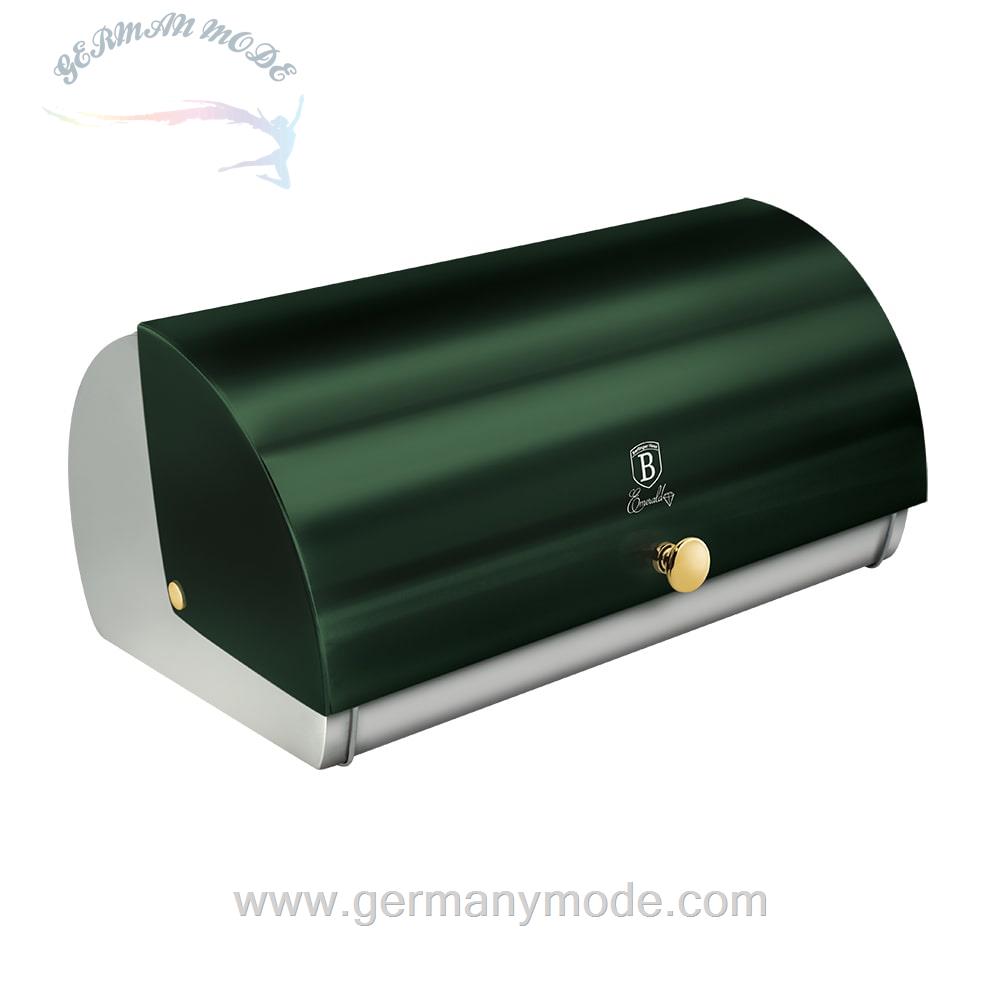 ظرف نان فلزی آشپزخانه برلینگر هاوس مجارستان BERLINGER HAUS BREAD BOX BH-6267 EMERALD COLLECTION