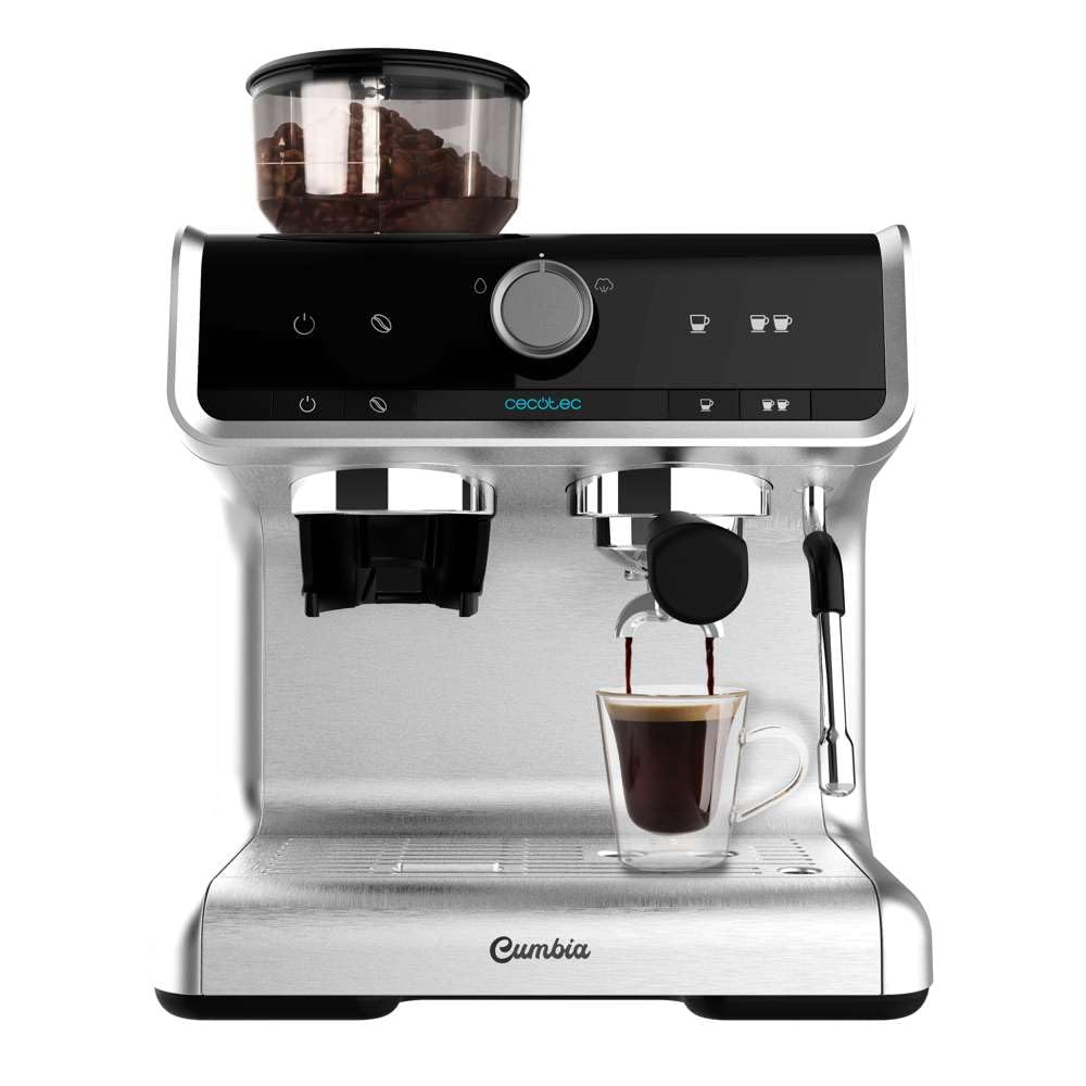 اسپرسو ساز سکوتک اسپانیا Cecotec Cumbia Power Espresso 20 Barista Aromax، پمپ فشار ۲۰ بار