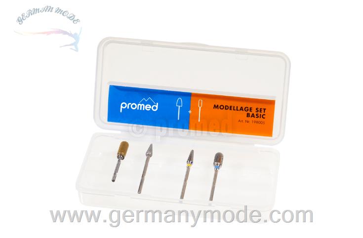 سری یدکی سوهان برقی پرومد آلمان Promed Modellage Set Basic