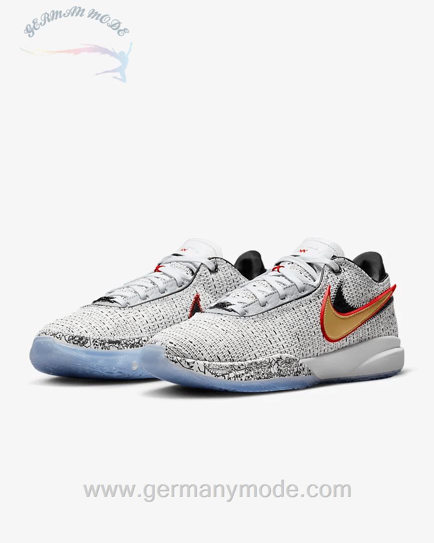 کتانی بسکتبال مردانه نایک آمریکا Nike LeBron XX Basketballschuhe-DJ5423-100
