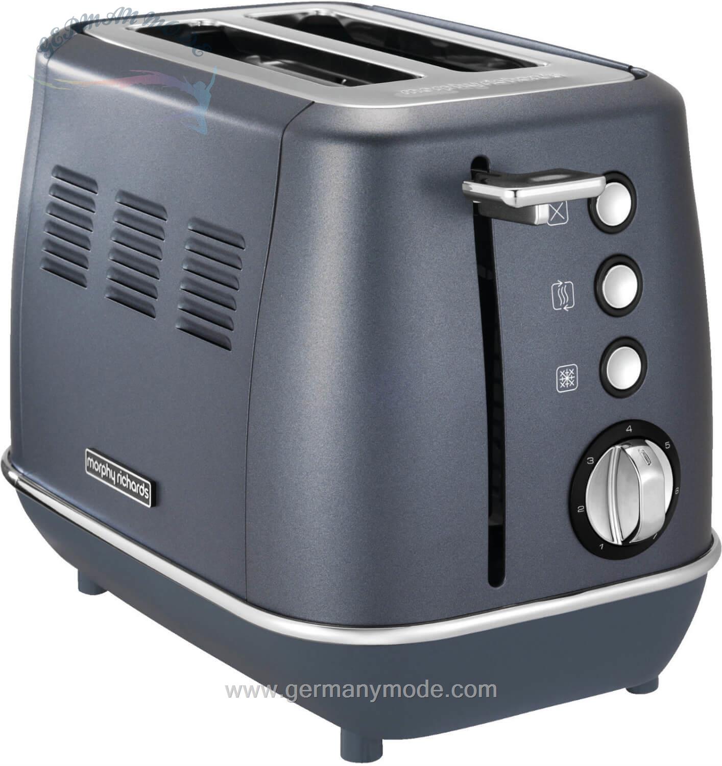 توستر مورفی ریچاردز انگلستان Morphy Richards Evoke 22440 steel blue 224402