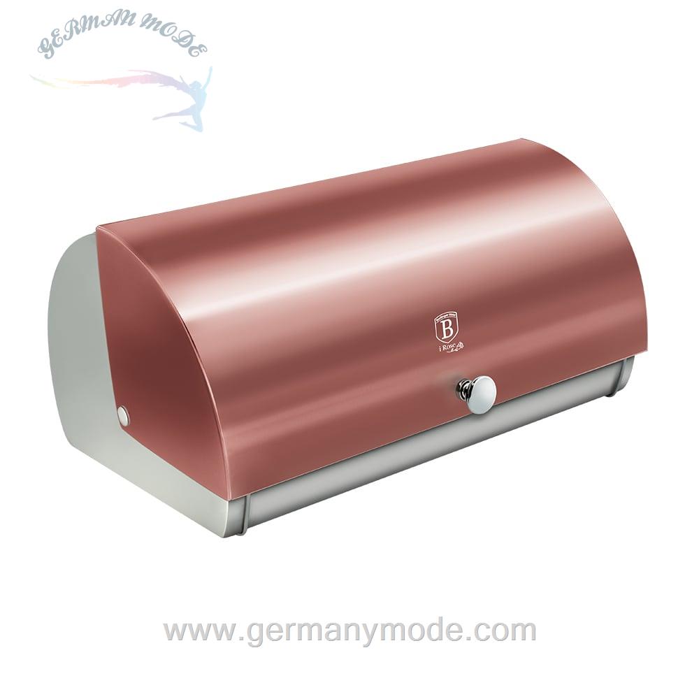 ظرف نان فلزی آشپزخانه برلینگر هاوس مجارستان BERLINGER HAUS BREAD BOX BH/6268 I-ROSE COLLECTION