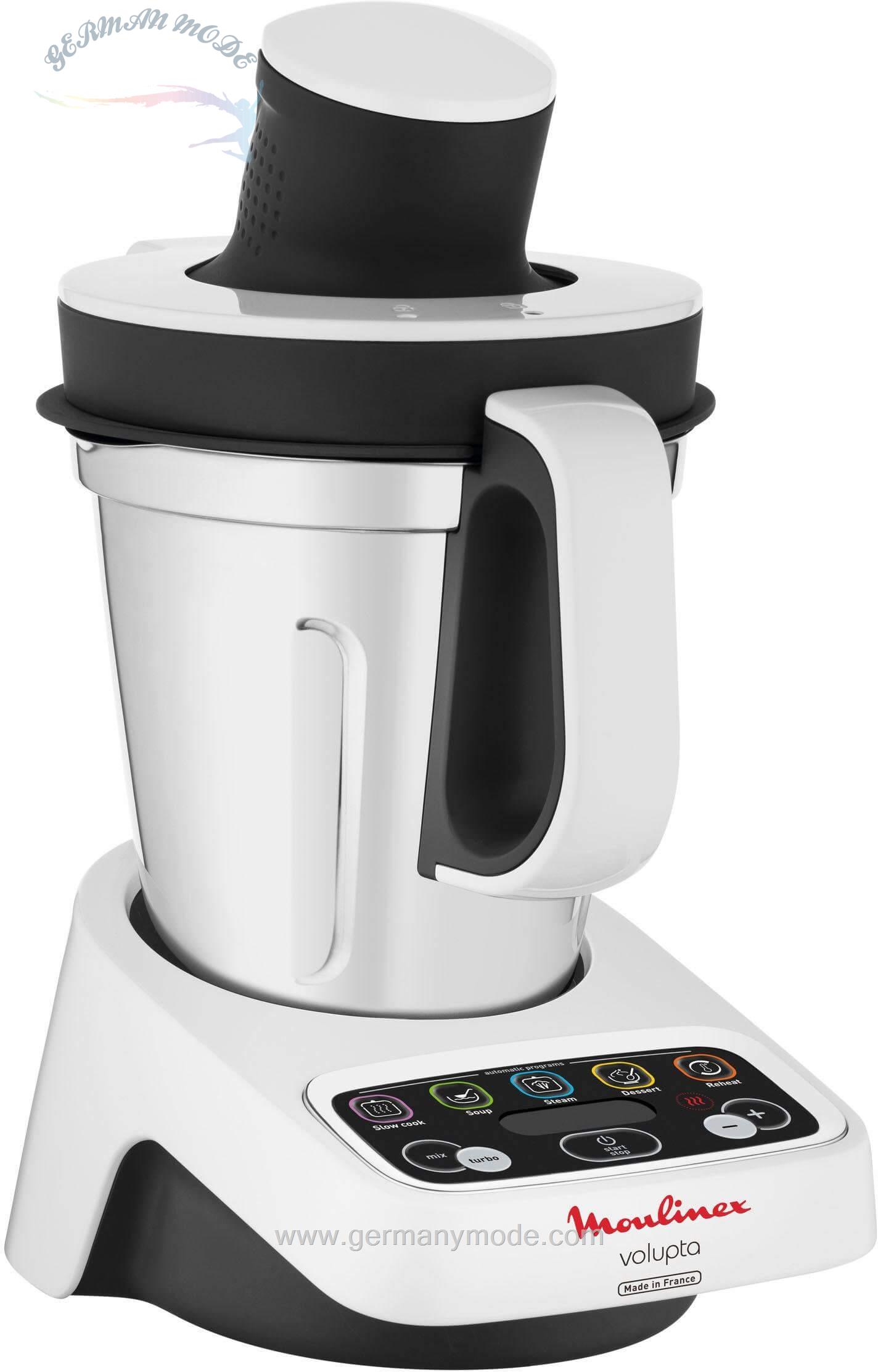 مخلوط کن مولینکس فرانسه Moulinex Küchenmaschine mit Kochfunktion HF4041 Volupta