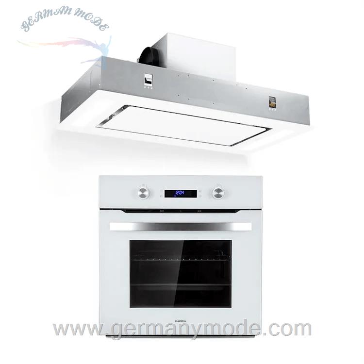 فر توکار 64 لیتری و هود آشپزخانه کلارشتاین آلمان Klarstein Gusteau Remy Einbau-Set Backofen Einbau-Haube