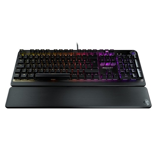 خرید از ایبی - صفحه کلید بازی Roccat Pyro مشکی نورپردازی مکانیکی RGB ضد شبح