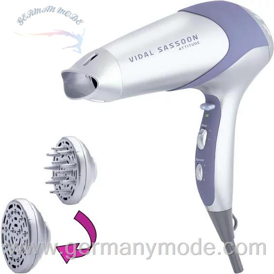 سشوار ویدال ساسون سینتروکس آلمان Syntrox Germany Ionen Haartrockner mit Diffuser und einziehbaren Luftfingern