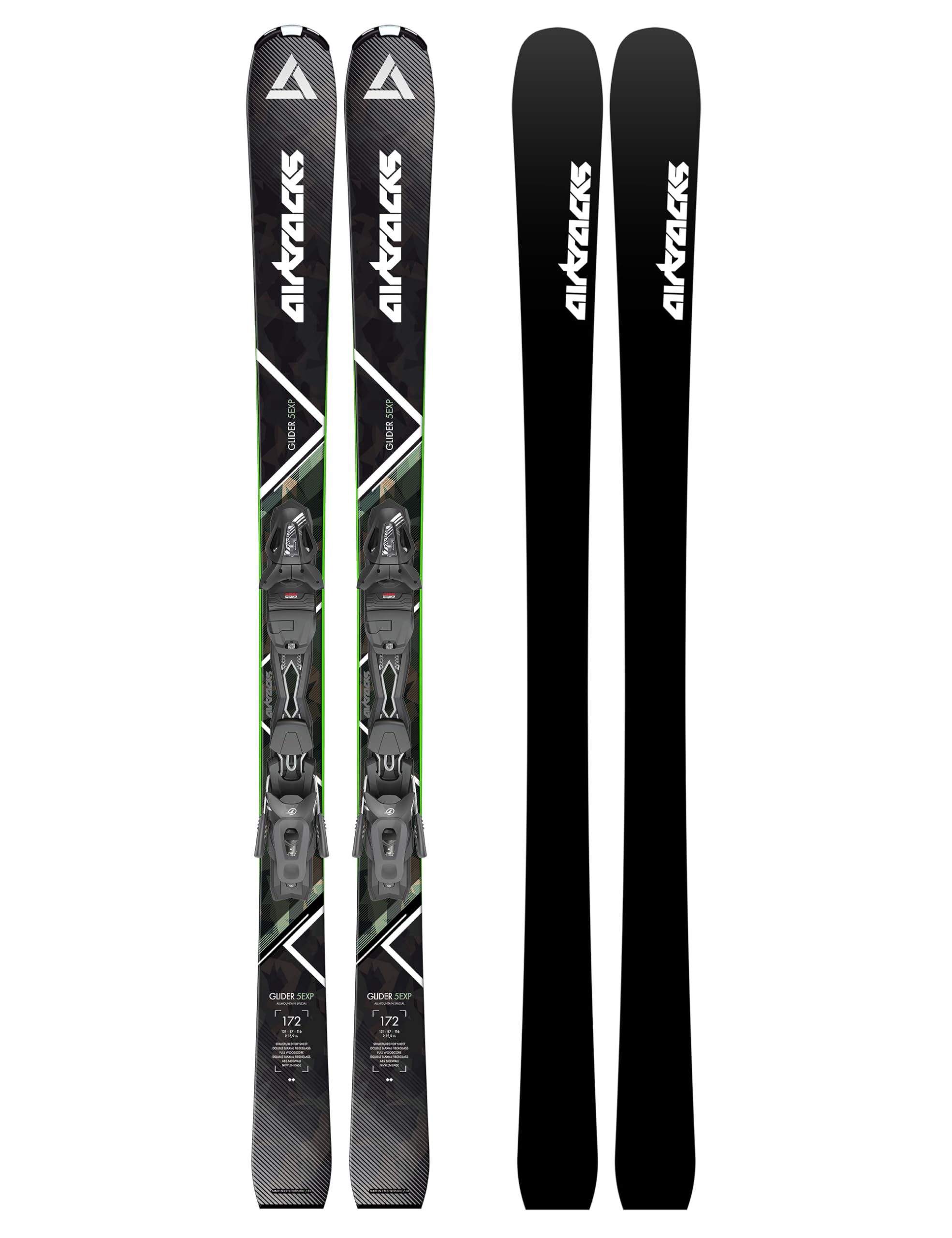 Airtracks Savage Pro Wide AllMountain Skis with Tyrolia PR 11 GW bindings - طول 172cm, 182cm - مدل 2025 طول 182cm