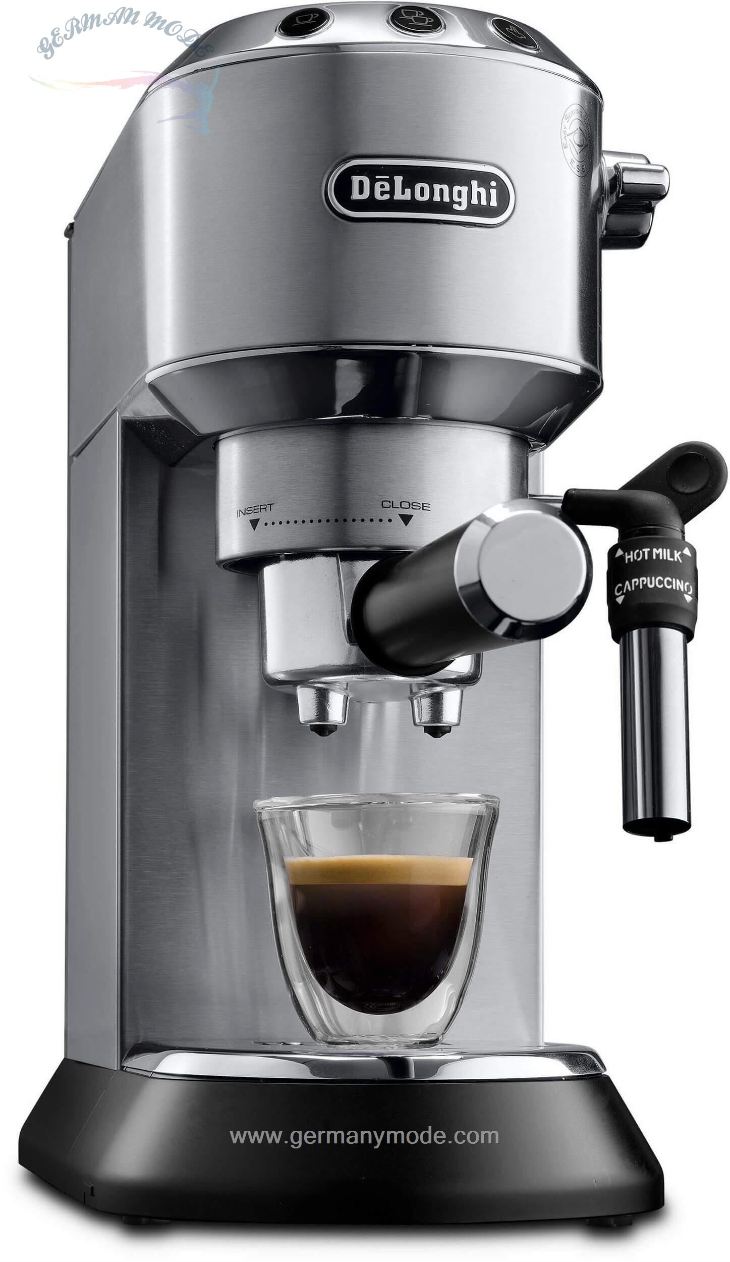 قهوه و اسپرسو ساز دلونگی ایتالیا De'Longhi Siebträgermaschine EC 685.M Dedica
