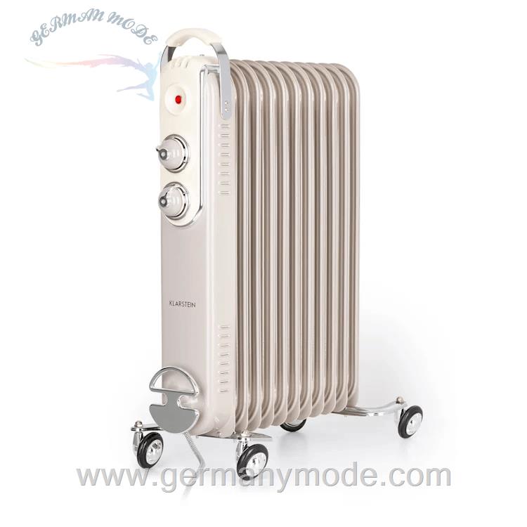 شوفاژ برقی کلارشتاین آلمان Klarstein Thermaxx Retroheat Ölradiator Taupe 2500 watt